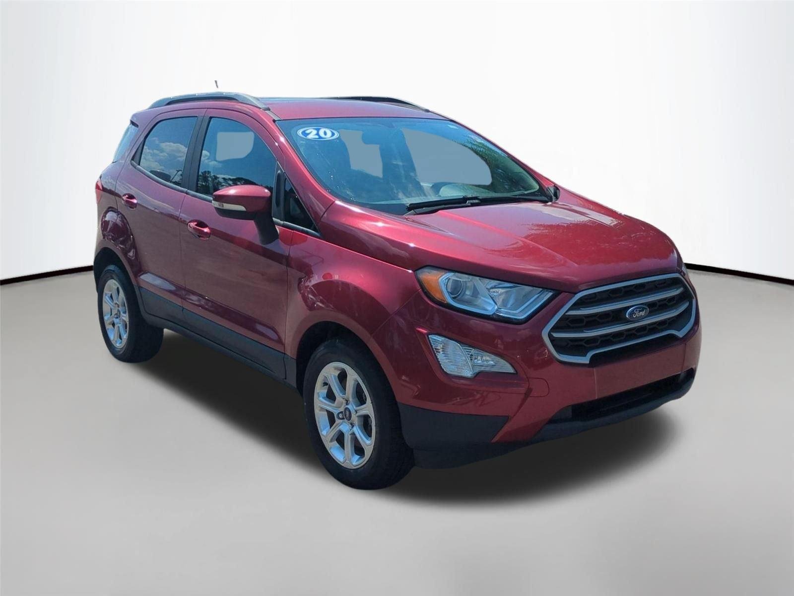 Used 2020 Ruby Red Metallic Tinted Clearcoat Ford SE image 7