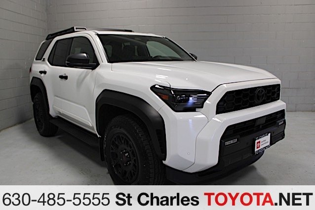 Certified Used 2025 White Toyota TRD OFF RD PREM image 1