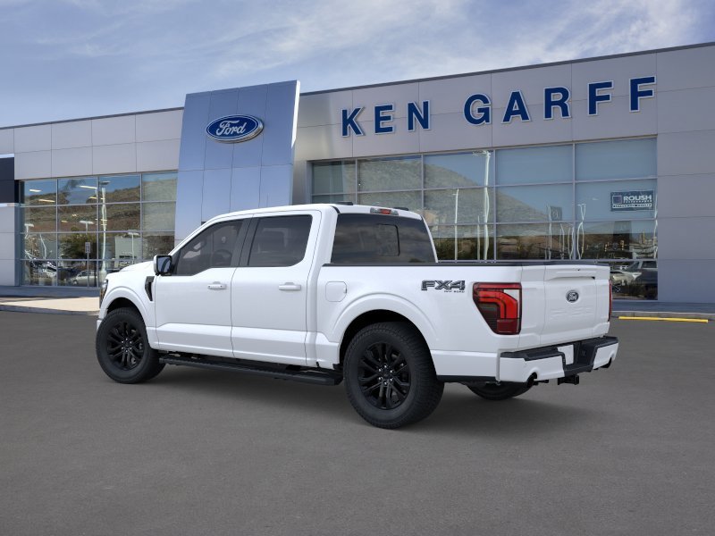 New 2026 Star White Metallic Tri-Coat Ford LARIAT image 4