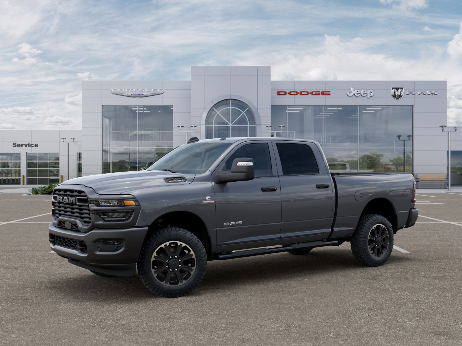 New 2026 Ceramic Gray Clearcoat RAM Tradesman image 28
