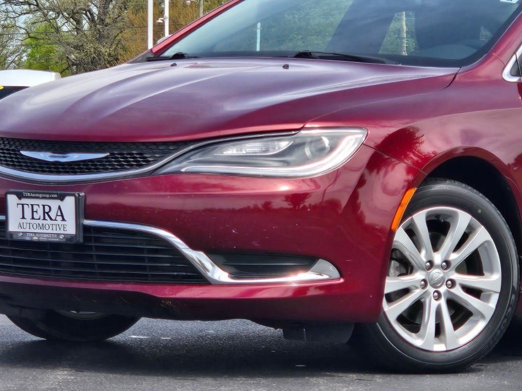 Used 2015 Chrysler 200 Limited with VIN 1C3CCCABXFN561991 for sale in Plano, IL