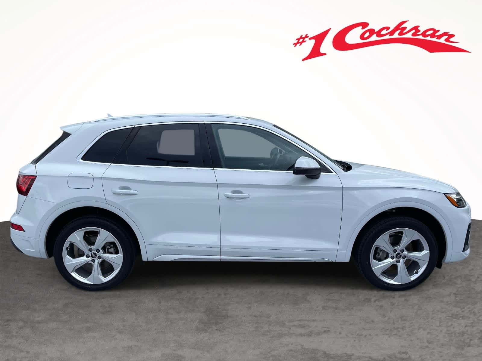 Used 2021 Glacier White Metallic Audi Premium Plus image 8