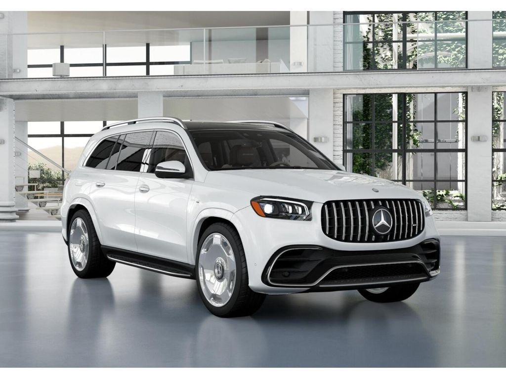 New 2026 MANUFAKTUR Moonlight White Metallic Mercedes-Benz AMG® GLS 63 4MATIC+ SUV image 10