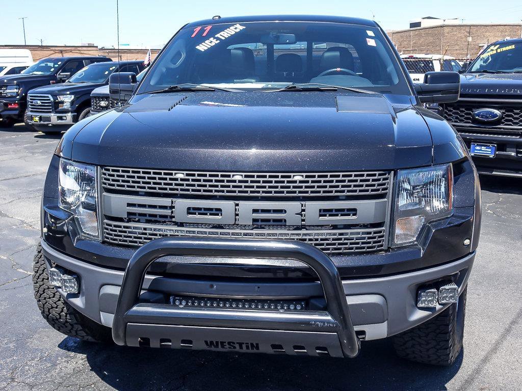 Used 2011 Tuxedo Black Metallic Ford SVT Raptor image 4