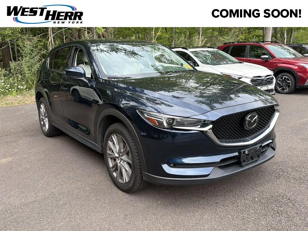 Used 2020 Deep Crystal Blue Mica Mazda Grand Touring image 1
