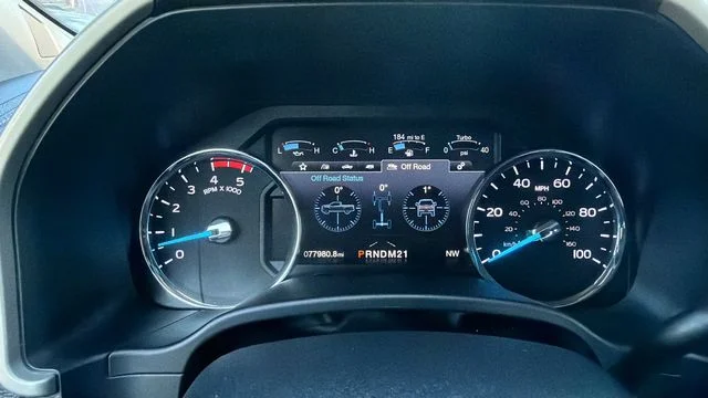Used 2017 Blue Ford Lariat image 14