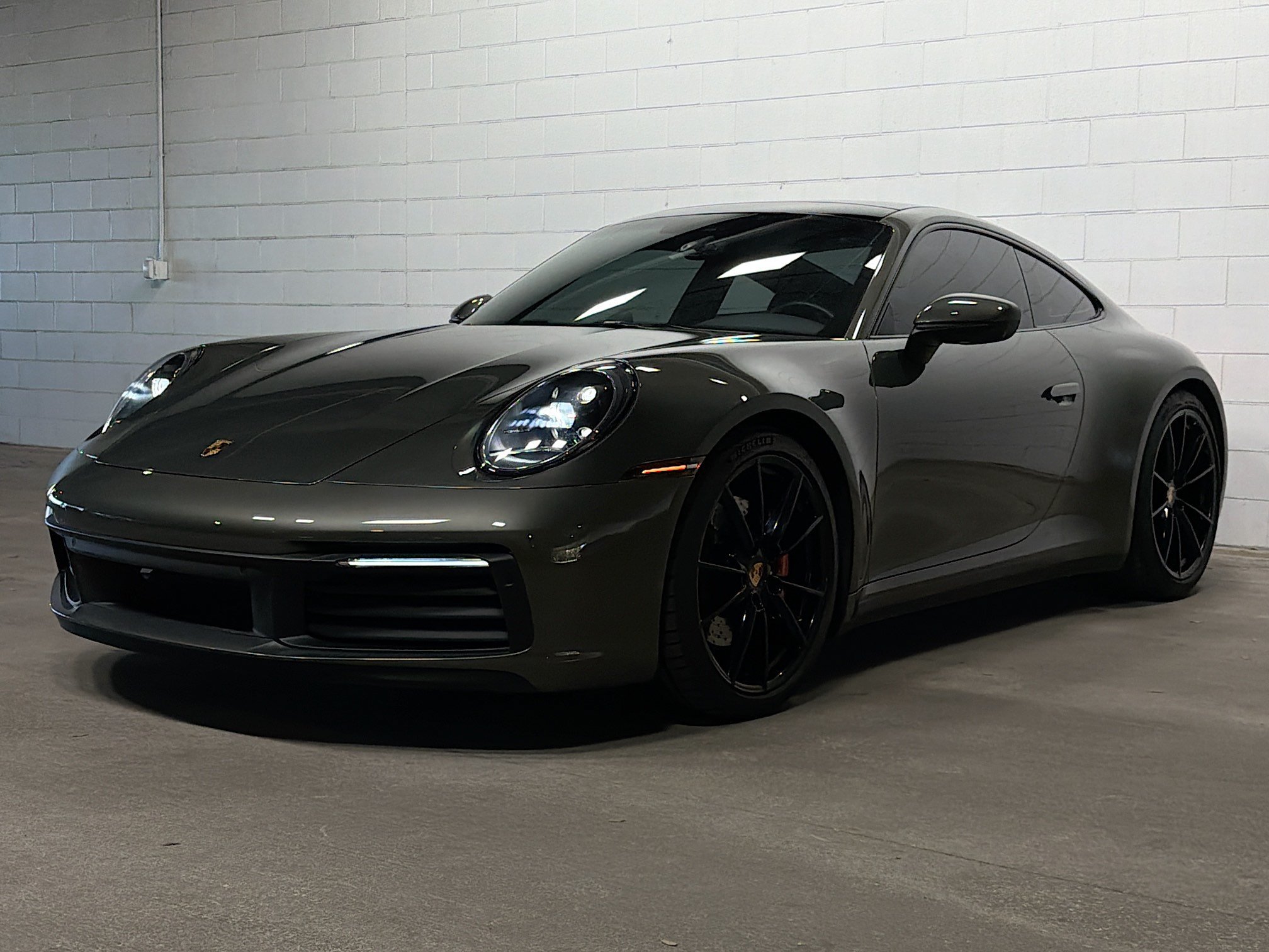 Certified Used 2020 Green Porsche Carrera 4S image 1