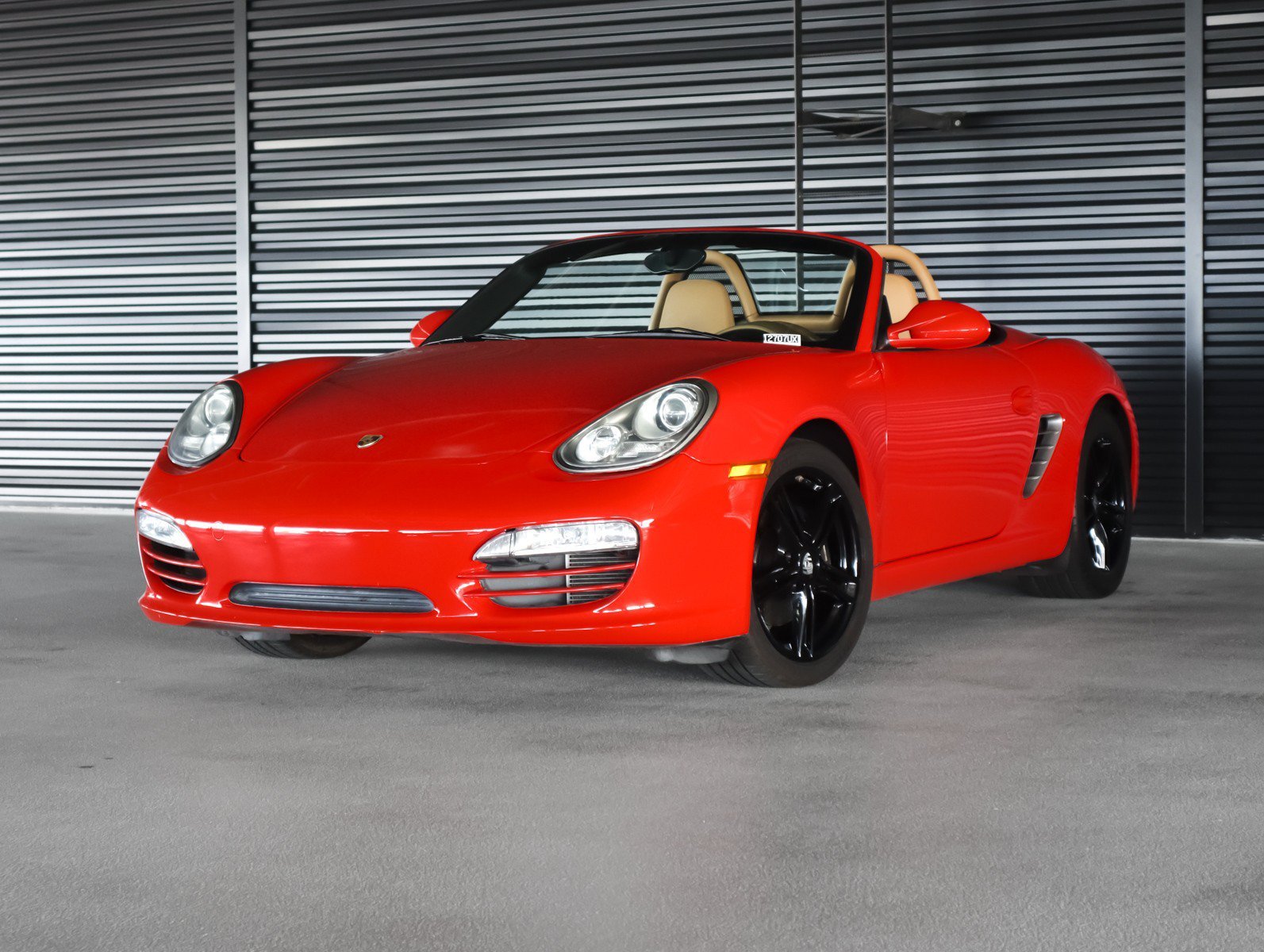 Used 2009 Guards Red Porsche w/6-speed manual image 1