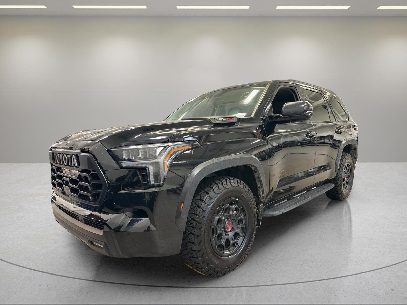 Used 2023 Midnight Black Metallic Toyota TRD Pro image 1