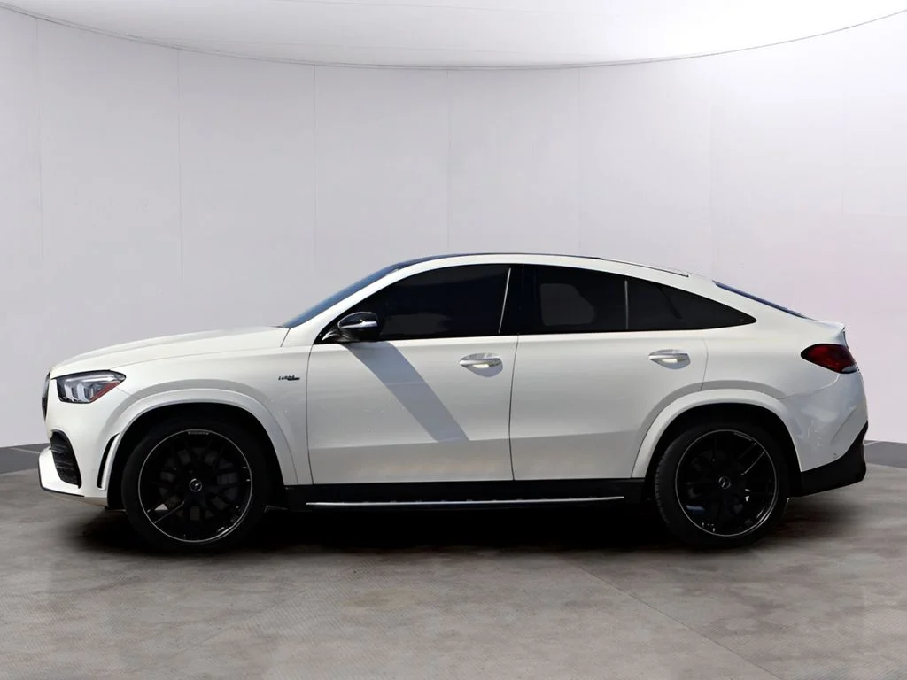 Used 2021 designo Diamond White Metallic Mercedes-Benz GLE 53 AMG® image 4