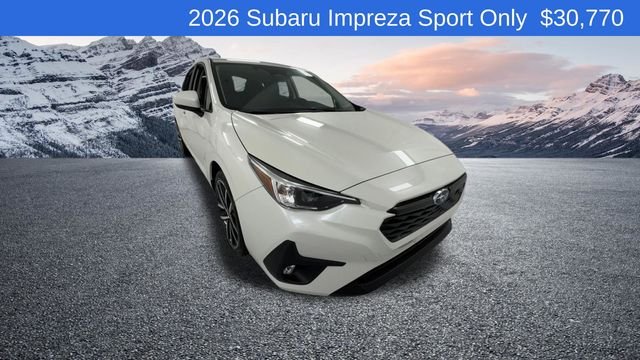 2026 Subaru Impreza 2.0 Sport CVT's photo