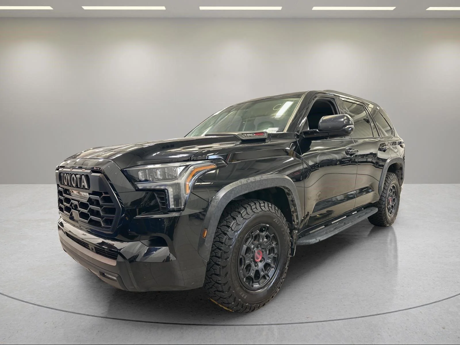 Used 2023 Midnight Black Metallic Toyota TRD Pro image 1