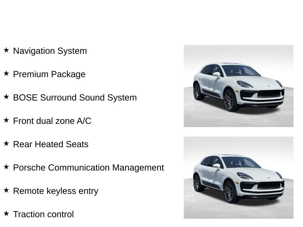 Used 2023 White Porsche Base image 29