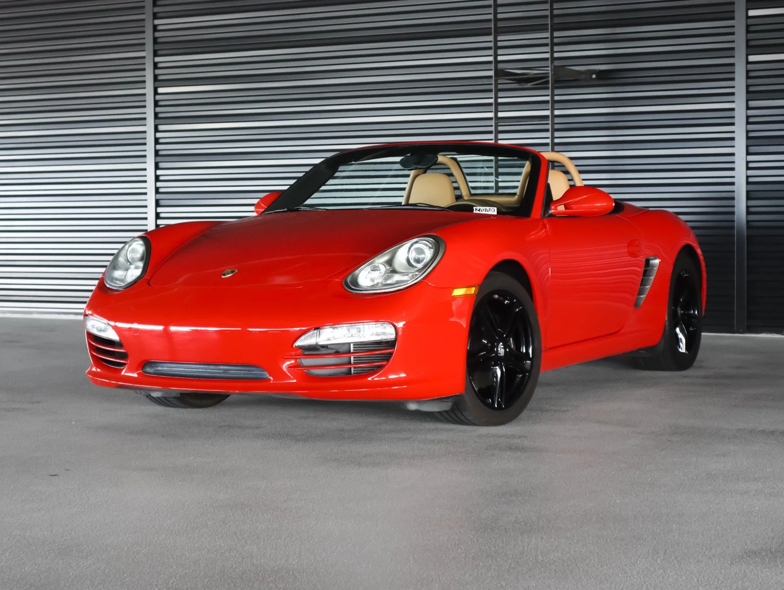 Used 2009 Guards Red Porsche w/PDK transmission image 1
