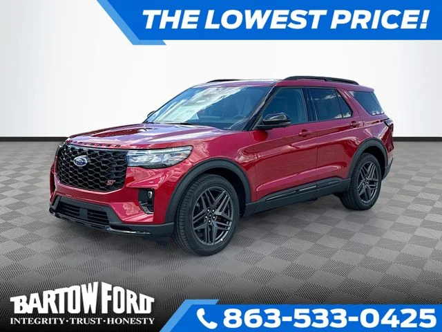 New 2026 Red Metallic Ford ST image 1