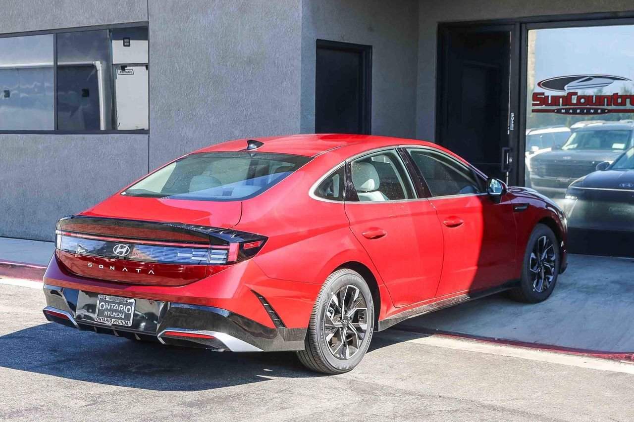 New 2025 Red Hyundai SEL image 8