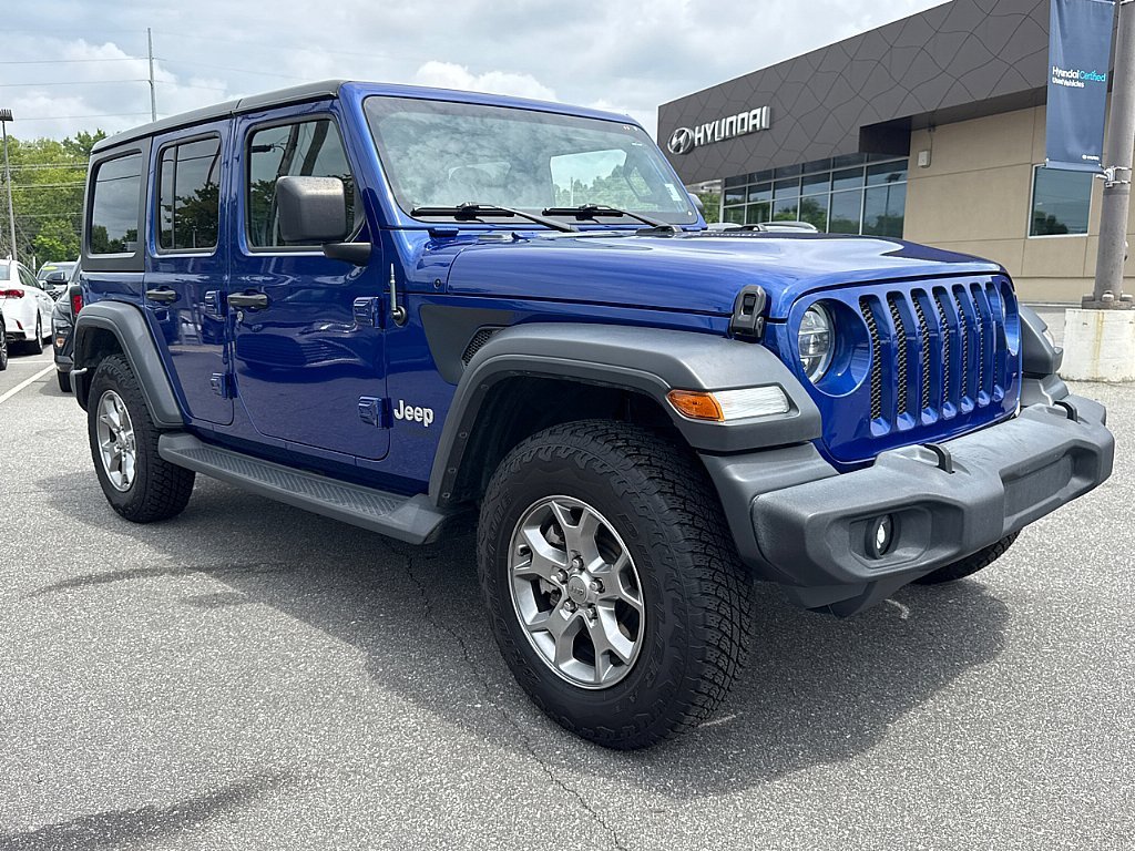 Used 2020 Ocean Blue Metallic Clearcoat Jeep Freedom image 3