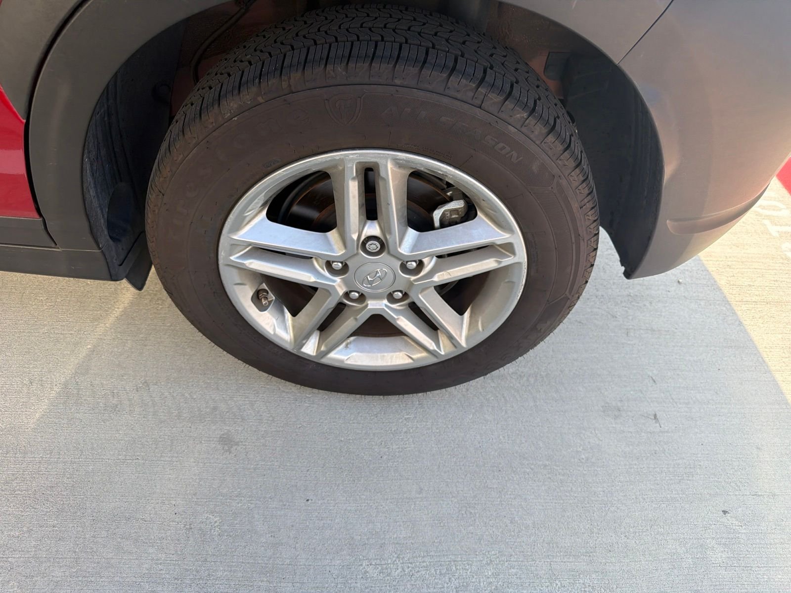 Certified Used 2023 Ultimate Red Hyundai SE image 7