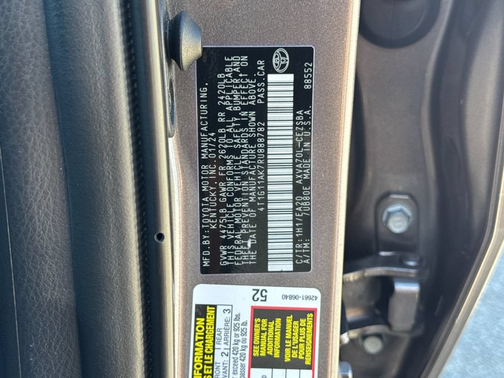Used 2024 Gray Toyota SE image 31