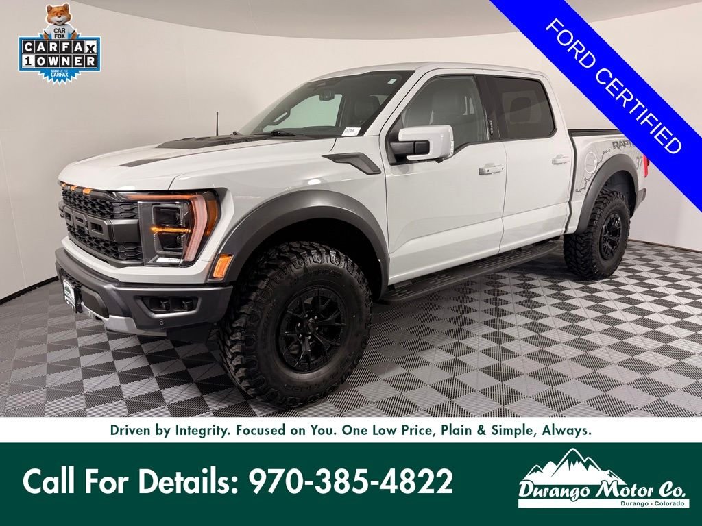 Used 2023 White Ford Raptor image 1