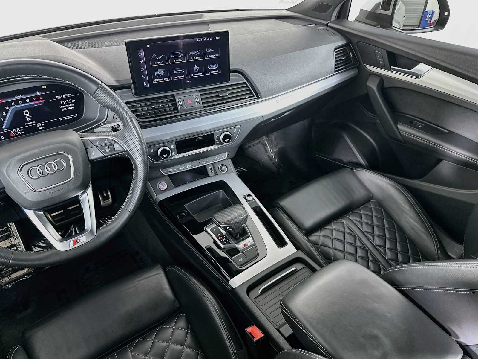 Used 2021 Quantum Gray Audi Premium Plus image 21