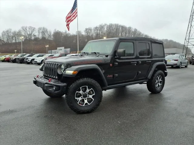 Used 2020 Black Jeep Unlimited Rubicon image 2