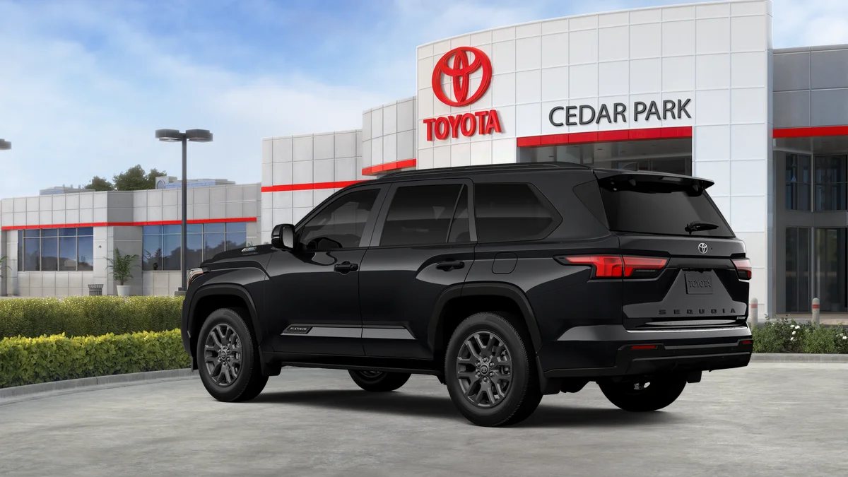 New 2026 Midnight Black Metallic Toyota Platinum image 6