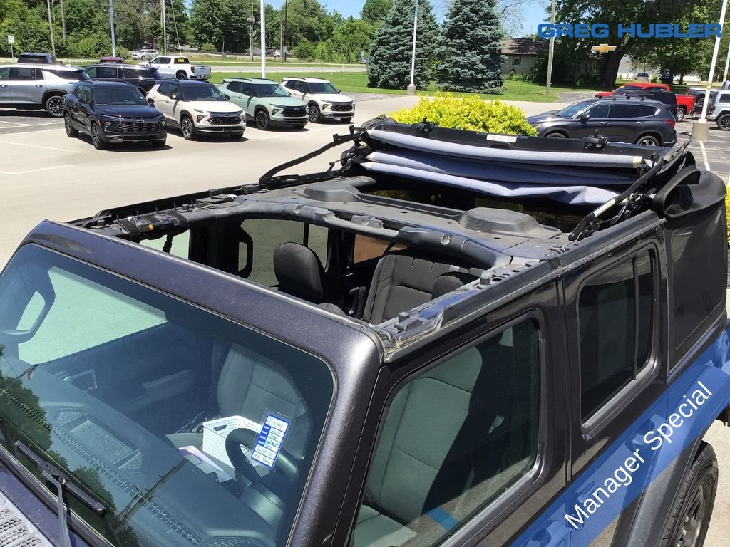 Used 2019 Gray Jeep Unlimited Sport image 2