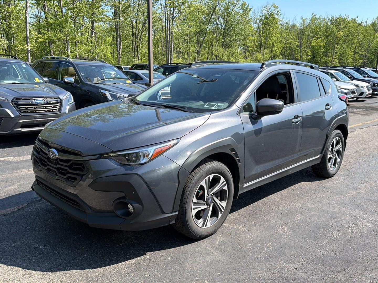 Used 2024 Magnetite Gray Metallic Subaru Premium image 10