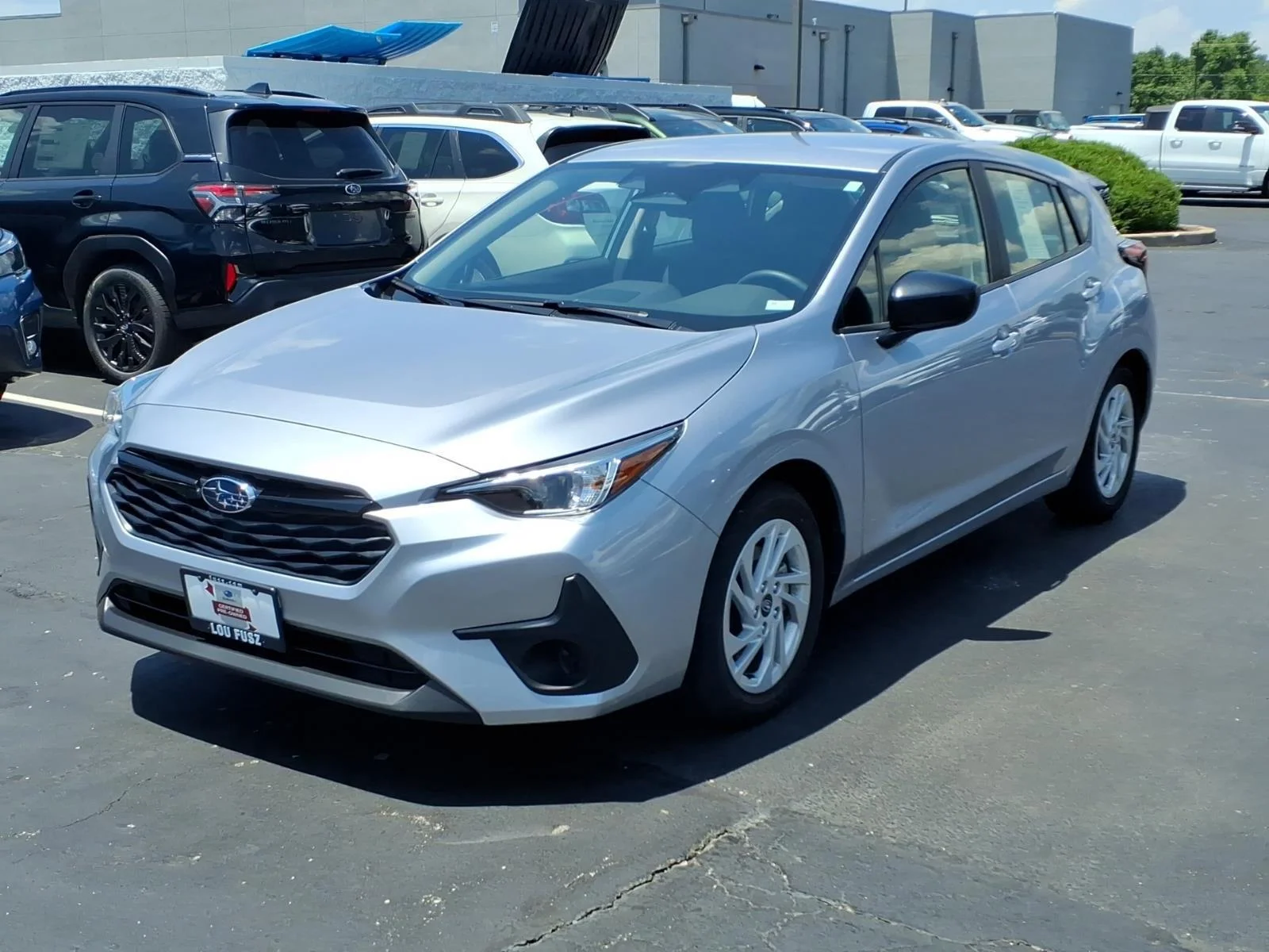 Used 2025 Ice Silver Metallic Subaru SEDAN image 2