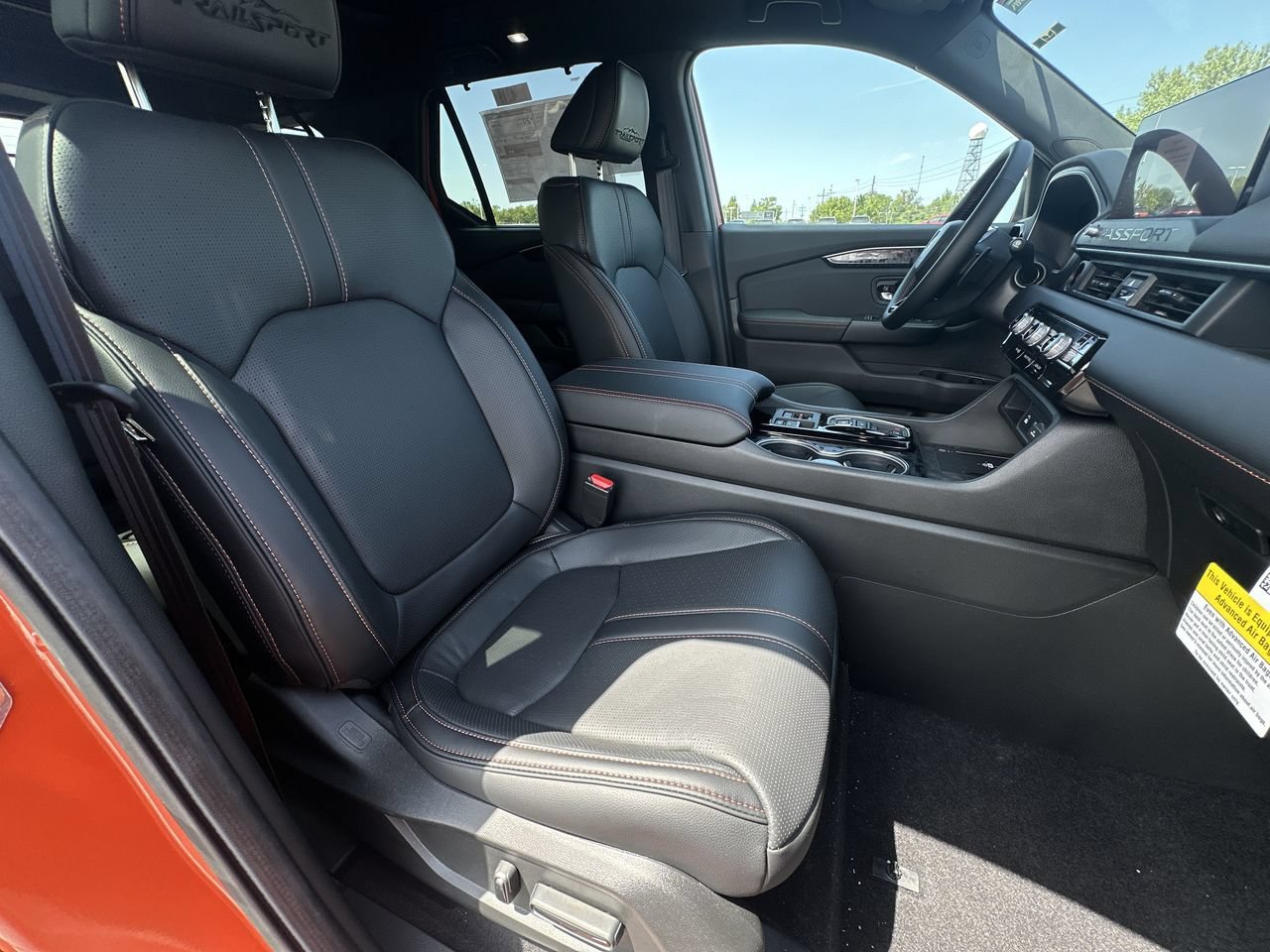New 2026 Sunset Orange Honda TrailSport Elite AWD image 25