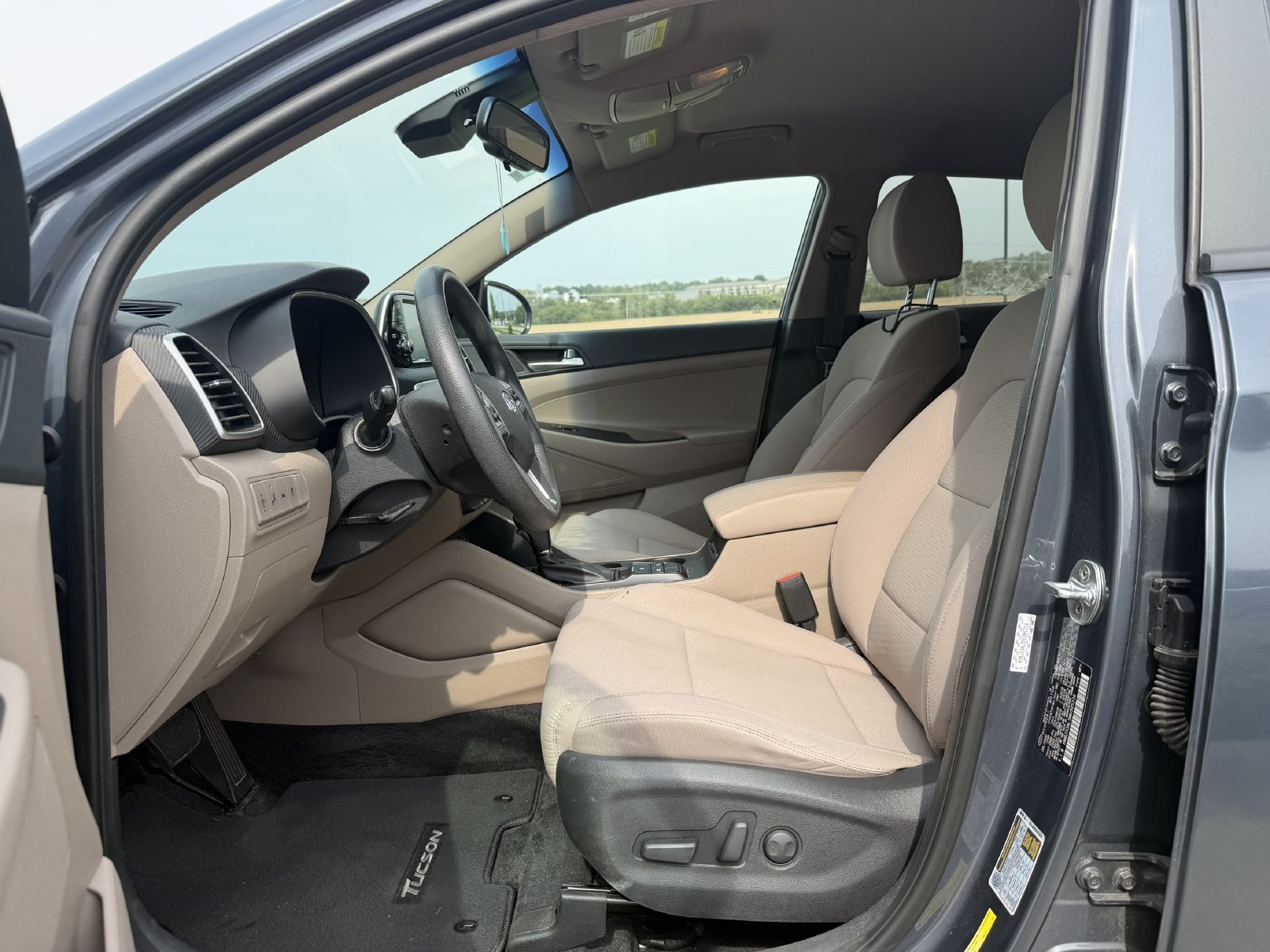 Certified Used 2021 Blue Hyundai SEL image 3