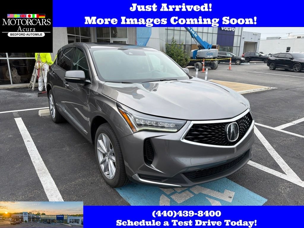 Certified Used 2023 Liquid Carbon Metallic Acura Base image 1