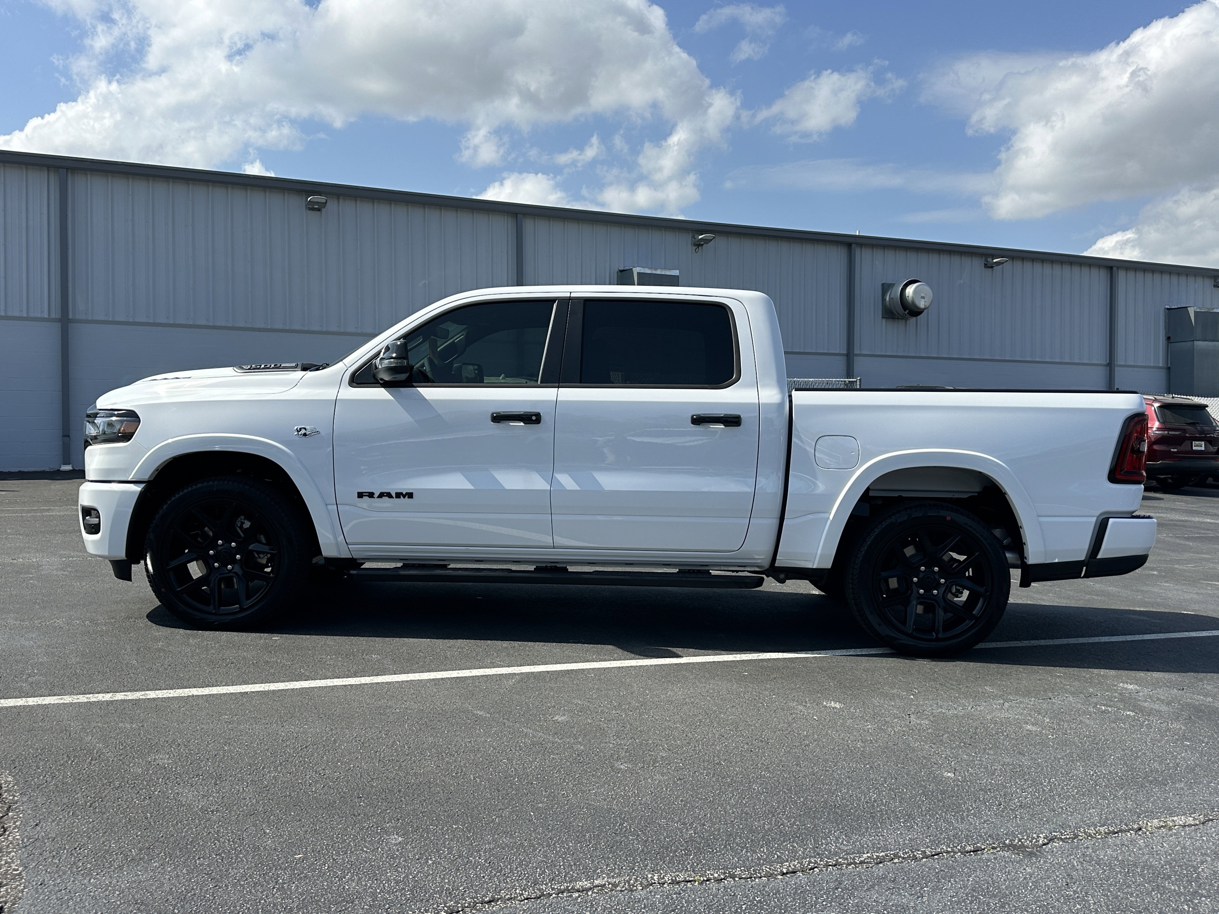 New 2026 Bright White Clear-Coat Exterior Paint RAM Laramie image 5