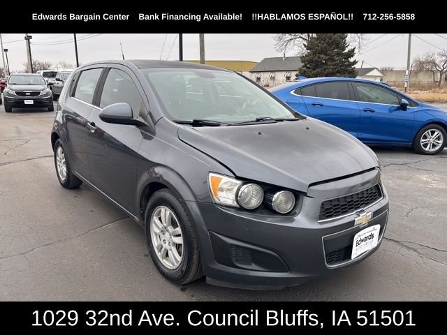 Used 2013 Chevrolet Sonic LT with VIN 1G1JC6SH7D4200785 for sale in Council Bluffs, IA
