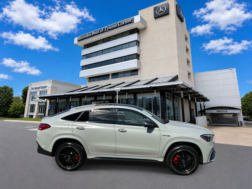Certified Used 2025 MANUFAKTUR Alpine Gray Mercedes-Benz GLE 63 S AMG® image 4