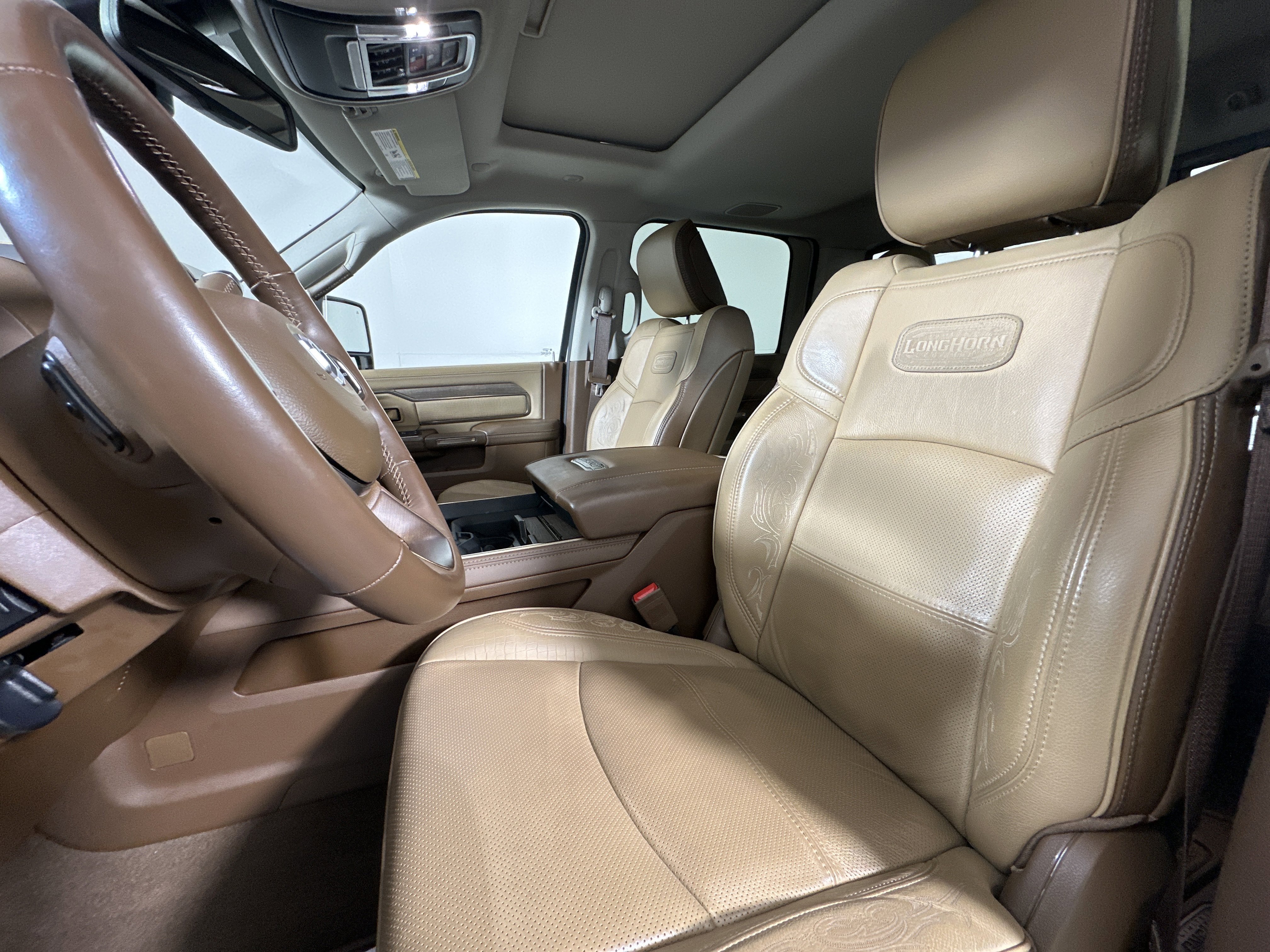 Used 2024 Pearl White Ram Longhorn image 9