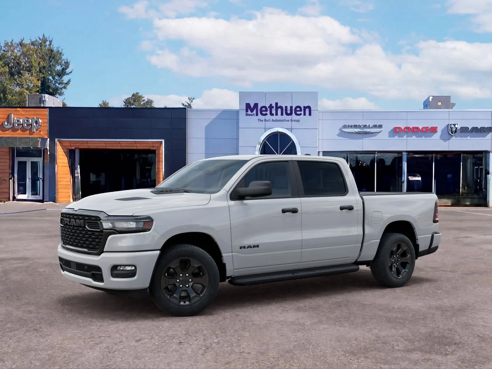 New 2026 Bright White Clearcoat Ram Express image 2