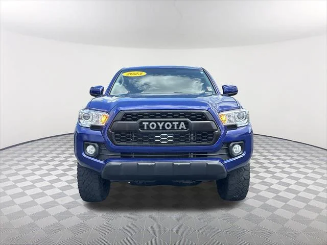 Certified Used 2023 BLUE CRUSH METALLIC Toyota  image 2