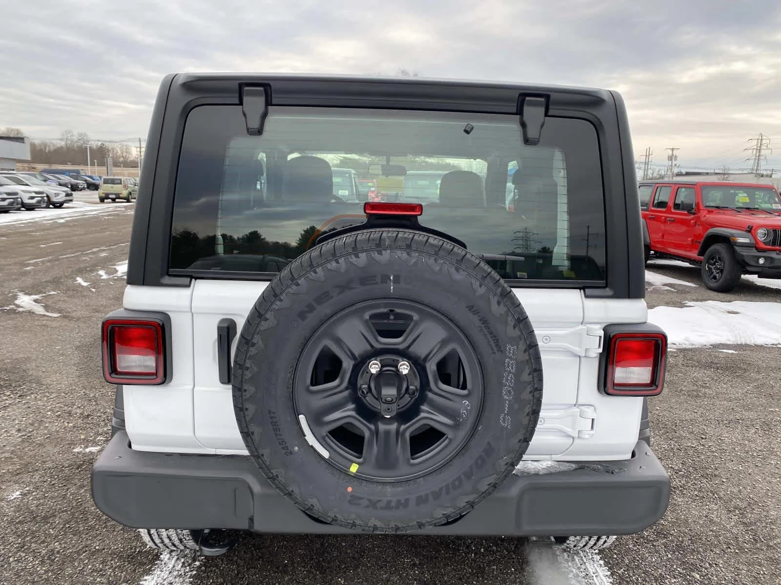 New 2026 Bright White Clear-Coat Exterior Paint Jeep Sport image 4