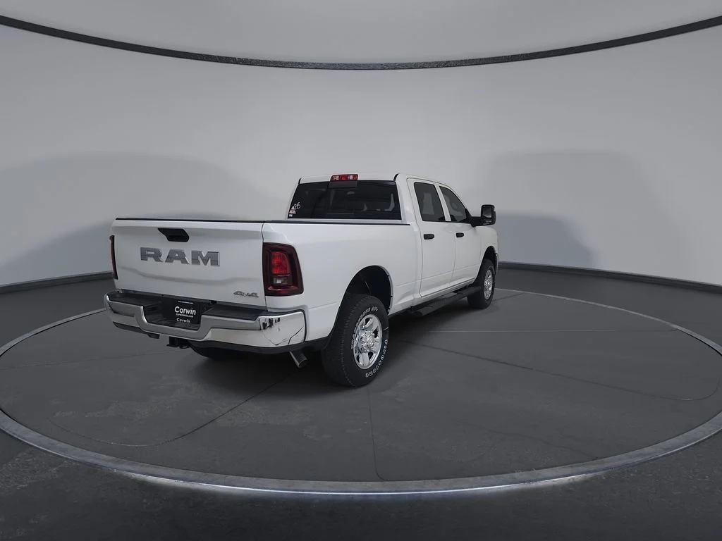 New 2026 Bright White Clear-Coat Exterior Paint RAM Tradesman image 14