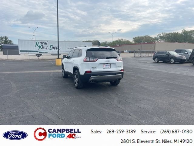 Used 2020 Bright White Clearcoat Jeep Limited image 7