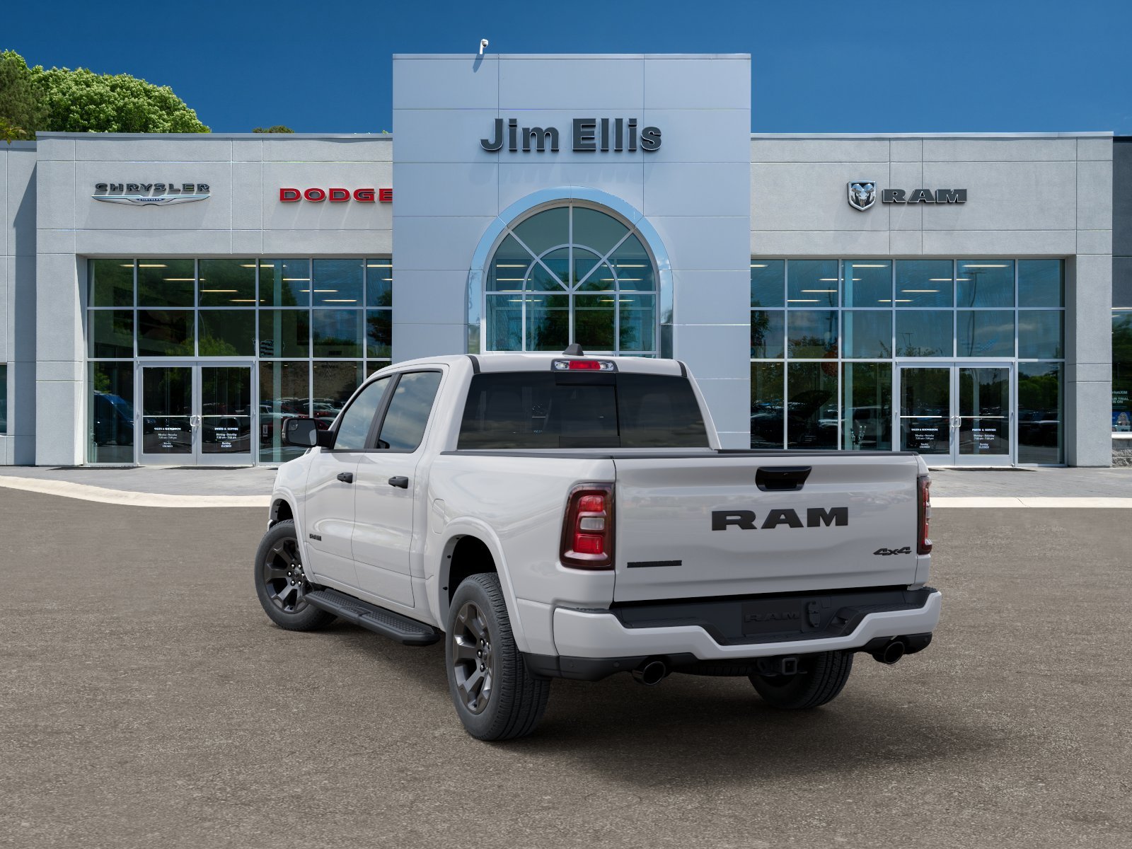 New 2026 Bright White Clear-Coat Exterior Paint RAM Big Horn image 29
