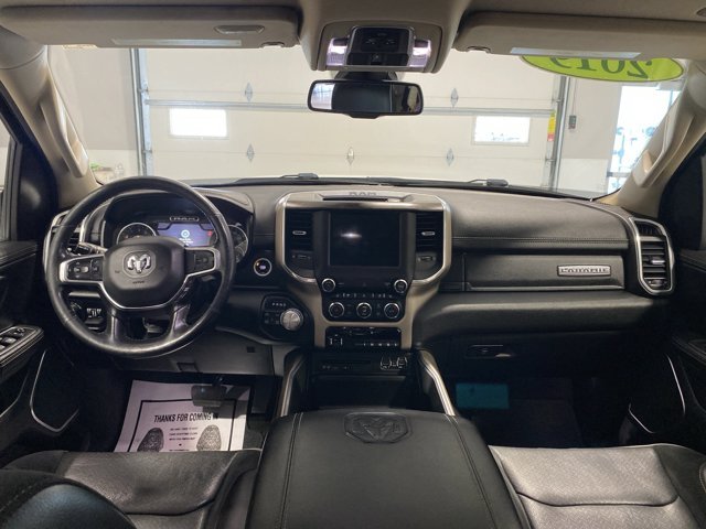 Used 2019 Ivory White Tri-Coat Pearlcoat Ram Laramie image 19