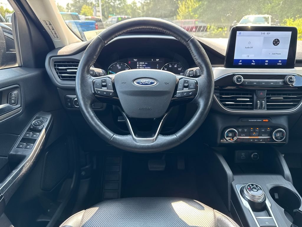 Certified Used 2021 Agate Black Metallic Ford SEL image 16