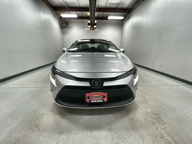 Certified Used 2024 Silver Toyota LE image 3