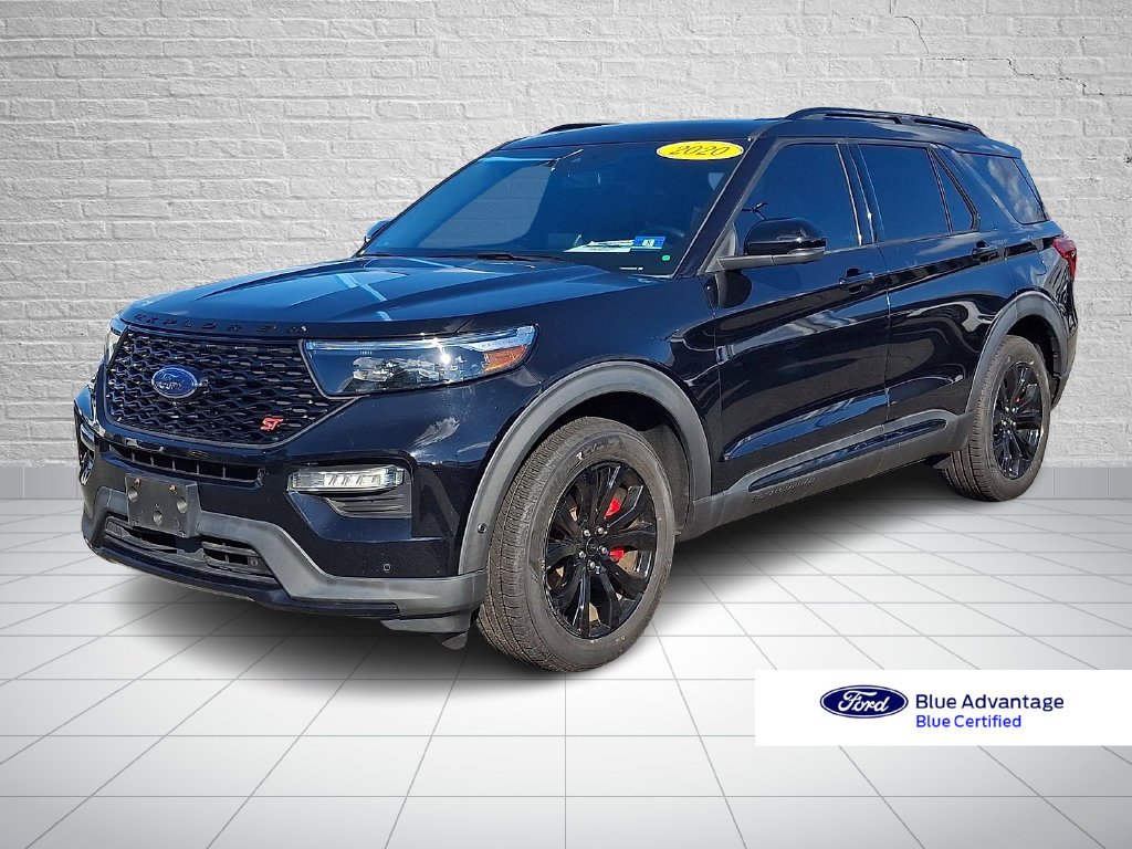 Certified Used 2020 Black Metallic Ford ST image 1