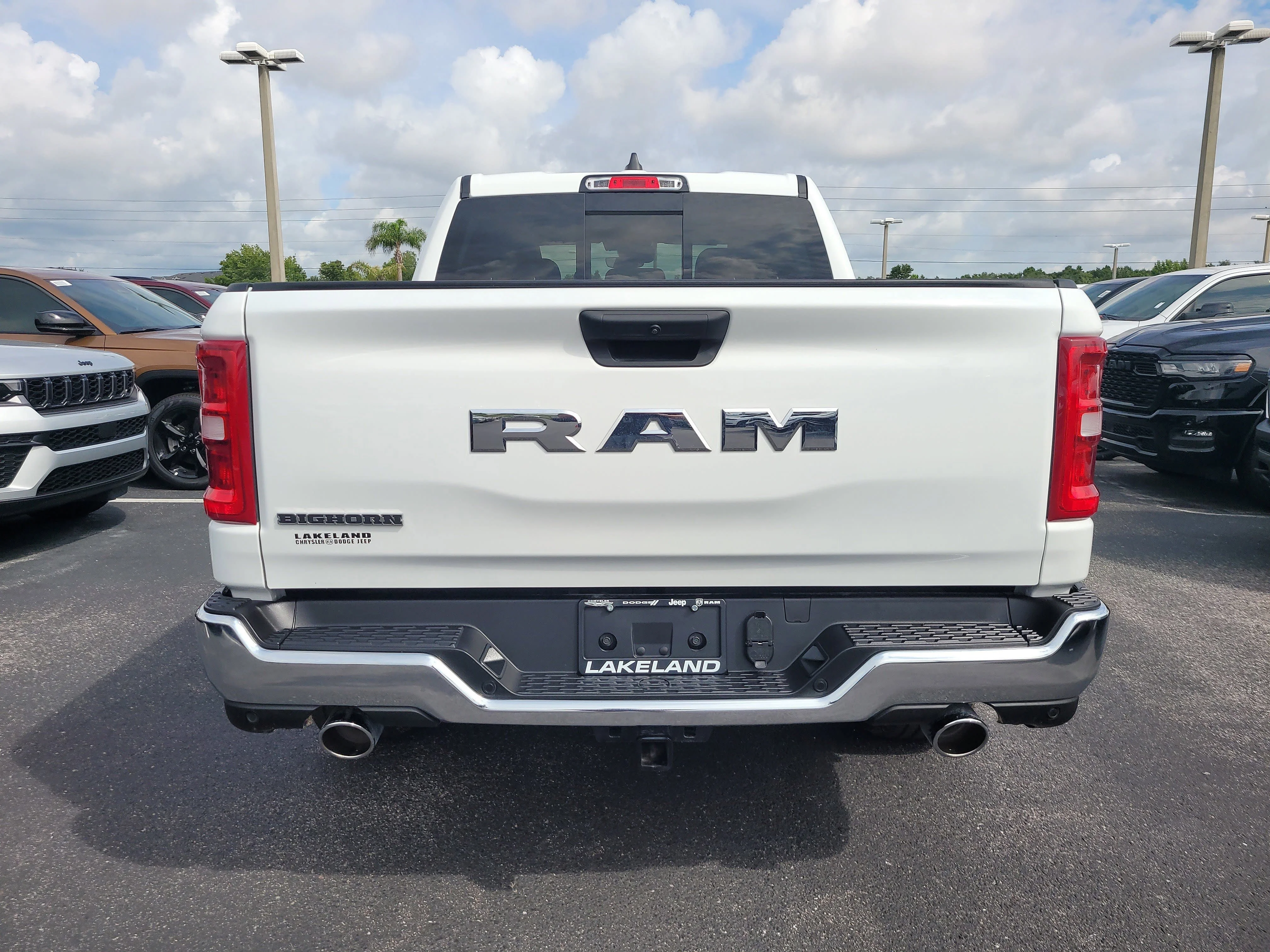 New 2026 Bright White Clearcoat Ram Big Horn image 7