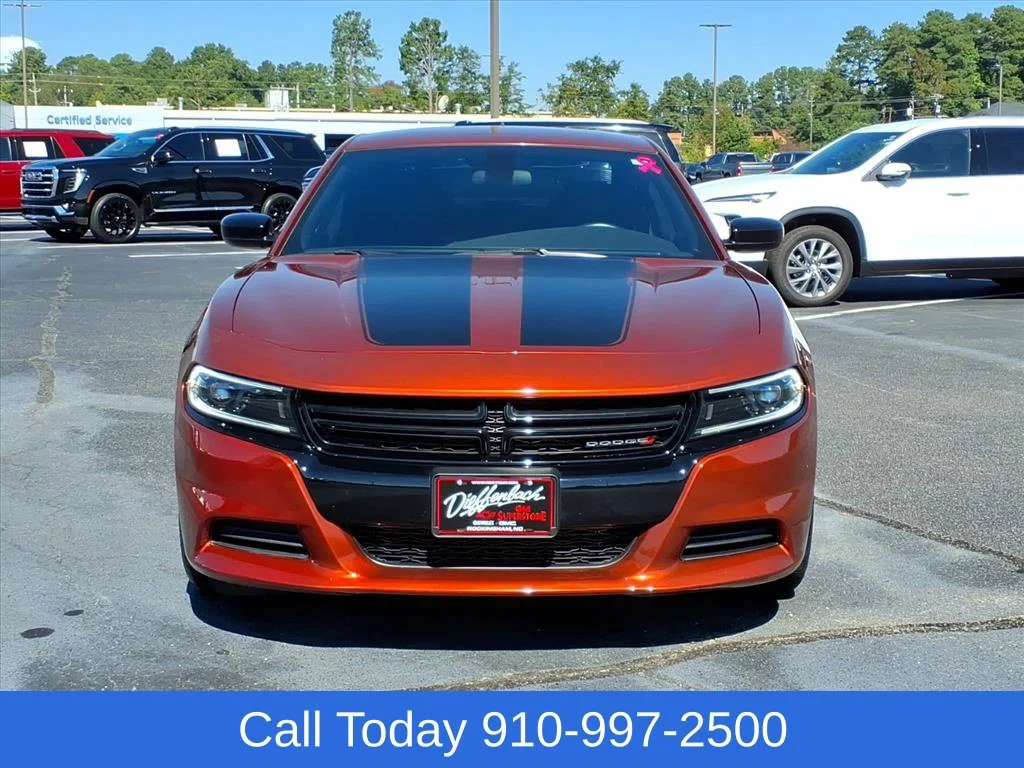 Used 2023 Orange Dodge SXT image 7