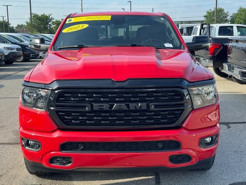 Used 2023 Flame Red Clearcoat Ram Big Horn image 9